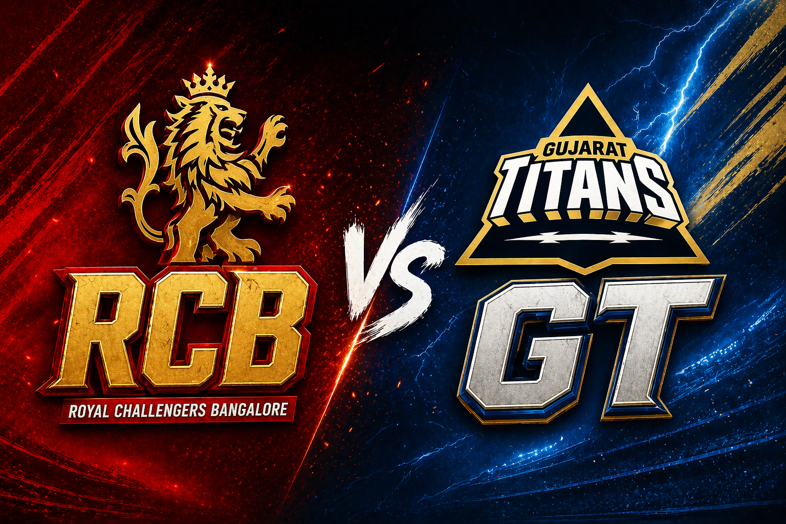 RCB vs GT