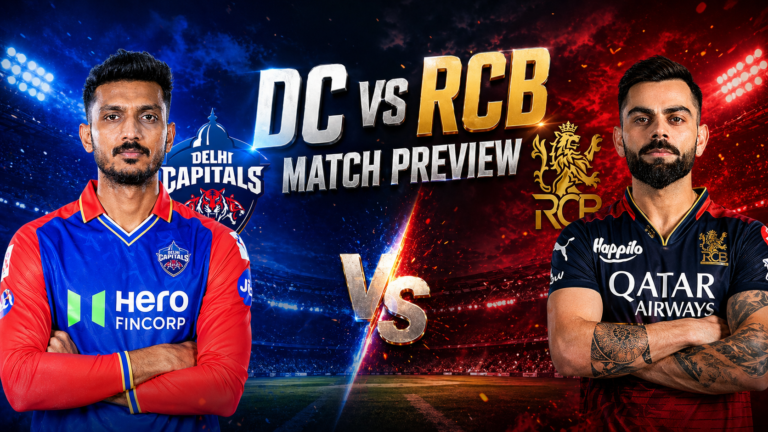 DC vs RCB