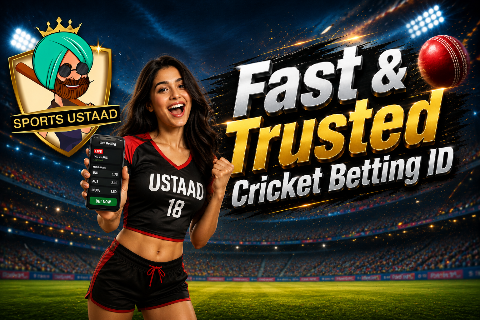 Fast & Trusted Cricket Betting ID for secure online cricket betting
